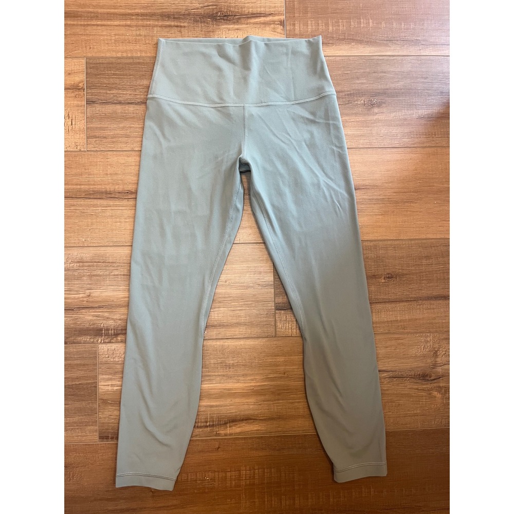 Lululemon Align High-Rise Pant 25 Light Sage Green Nulu Leggings Size 8